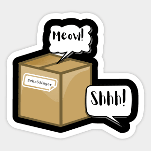 Shrödinger's Cat Sticker